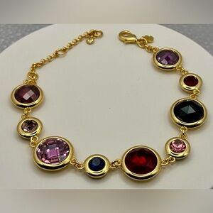 $98 Kate Spade On The Dot Bracelet Muliticolor NWOT